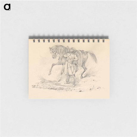 アートメモ帳-Turbaned Cavalryman Standing Beside a Horse
 - イェール大学アートギャラリー Memo.