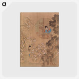アートポストカード-Woman in Garden
 - バーンズ・コレクション Postcard.