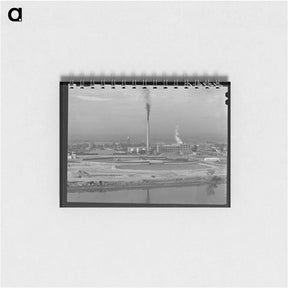 アートメモ帳-Sugar beet factory along Snake River - ドロテア ラング Memo.