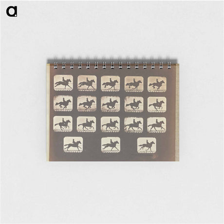 アートメモ帳-Running (Galloping)
 - エドワード マイブリッジ Memo.