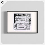 アートポスター-Allegorical Representation of Ka-Tar-No Tonic
 - 国立医学図書館 Poster.