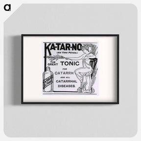 アートポスター-Allegorical Representation of Ka-Tar-No Tonic
 - 国立医学図書館 Poster.