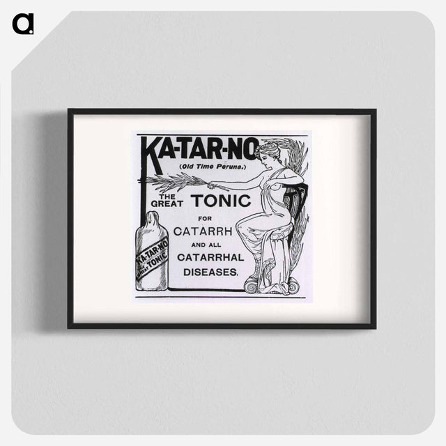 アートポスター-Allegorical Representation of Ka-Tar-No Tonic
 - 国立医学図書館 Poster.