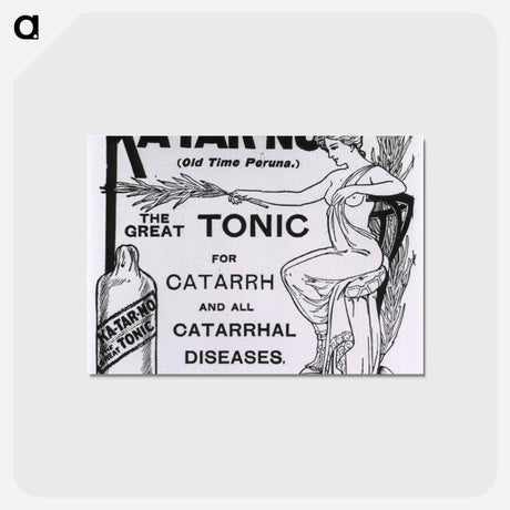 アートポストカード-Allegorical Representation of Ka-Tar-No Tonic
 - 国立医学図書館 Postcard.