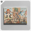 アートパネル-Anticipation - Ways & Means - or - Buonaparte Really Taken!!
 - イェール大学アートギャラリー Canvas.