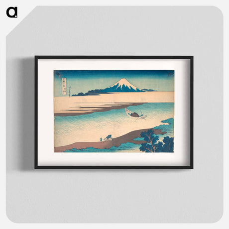 アートポスター-Fuji—The Tama River, Musashi Province - 葛飾 北斎 Poster.