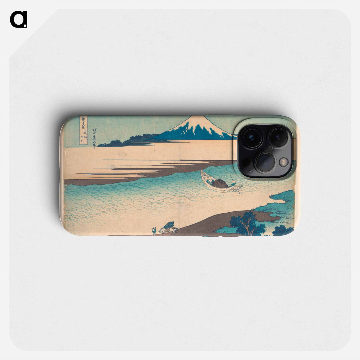 Fuji—The Tama River, Musashi Province - 葛飾 北斎 Phone Case.