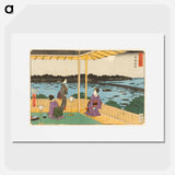 アートポスター-Evening Cool at Ryōgoku
 - 歌川 広重 Poster.