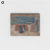 アートメモ帳-Breton Women by the Sea
 - バーンズ・コレクション Memo.