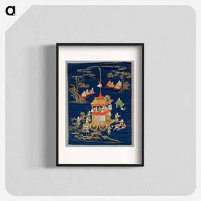 アートポスター-Embroidered Fukusa
 - クリーブランド美術館 Poster.