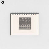 アートメモ帳-Boxing Fall
 - エドワード マイブリッジ Memo.