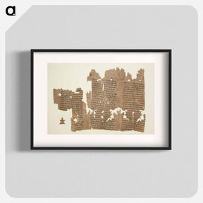 アートポスター-Papyrus Fragment
 - セントルイス美術館 Poster.