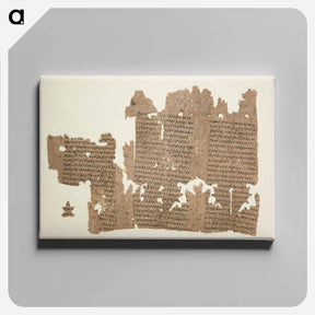 アートパネル-Papyrus Fragment
 - セントルイス美術館 Canvas.