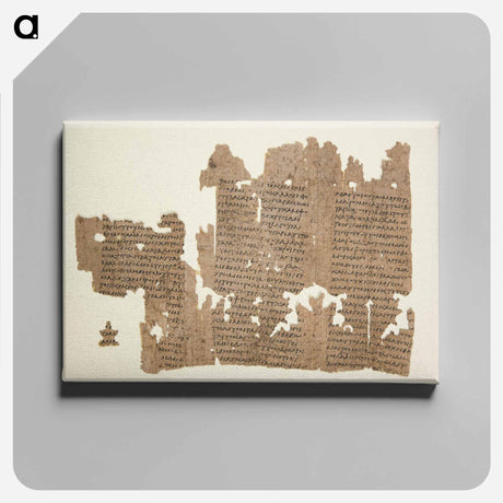 アートパネル-Papyrus Fragment
 - セントルイス美術館 Canvas.