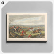 アートパネル-Fox Hunting: Leicestershire - Getting Away
 - イェール大学アートギャラリー Canvas.