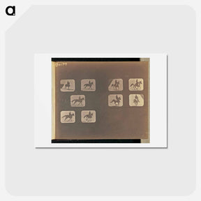 アートポストカード-Running. Cantering
 - エドワード マイブリッジ Postcard.