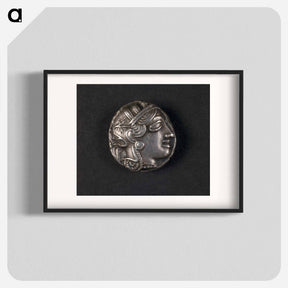 アートポスター-Athena Tetradrachm
 - セントルイス美術館 Poster.