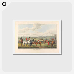 アートポストカード-Fox Hunting: Leicestershire - The Meeting
 - イェール大学アートギャラリー Postcard.