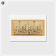 アートポストカード-Haynes & Lawton, Market Street
 - エドワード マイブリッジ Postcard.