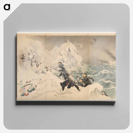 アートパネル-Seven Brave Marines Landing Near Weihaiwei
 - セントルイス美術館 Canvas.
