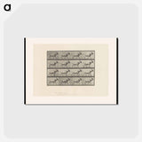 アートポストカード-Goat in Motion
 - エドワード マイブリッジ Postcard.