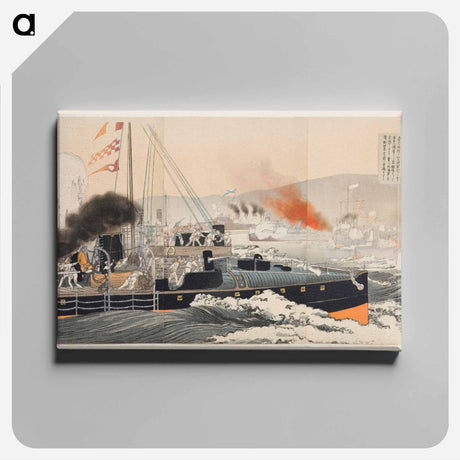 アートパネル-Naval Battle in the Sea of Japan
 - セントルイス美術館 Canvas.