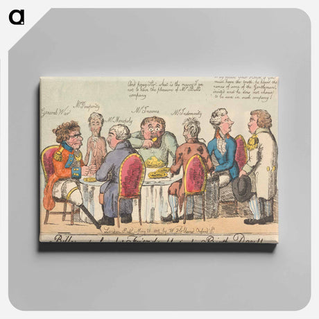 アートパネル-Billy and a Few Select Friends Celebrating his Birth Day!
 - イェール大学アートギャラリー Canvas.