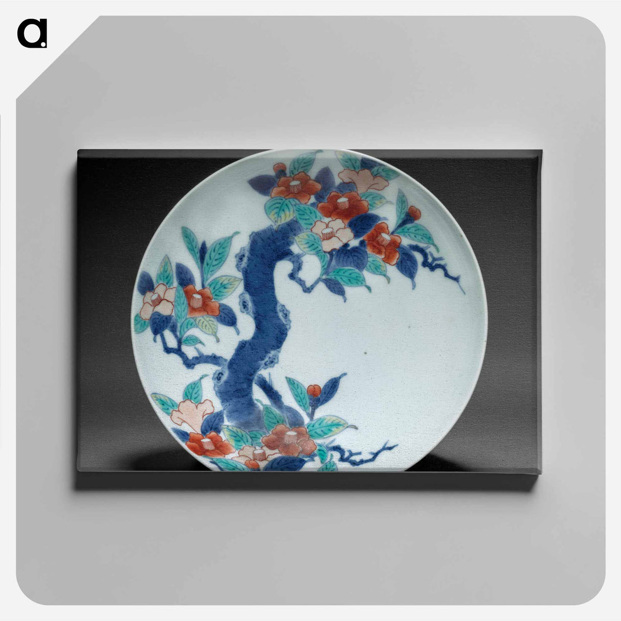 アートパネル-Dish with Camellia
 - クリーブランド美術館 Canvas.