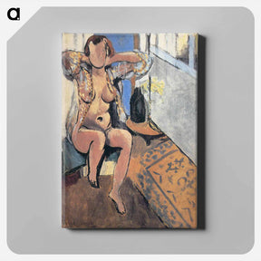 アートパネル-Nude, Spanish Carpet - アンリ マティス Canvas.