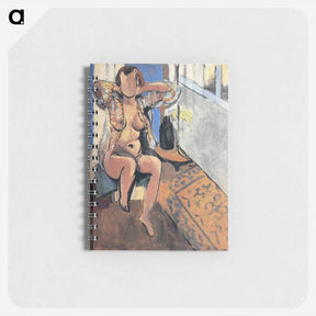 アートメモ帳-Nude, Spanish Carpet - アンリ マティス Memo.