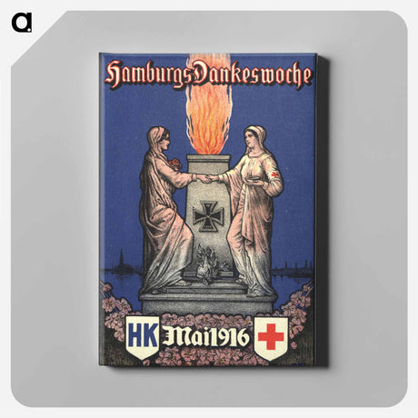 アートパネル-Hamburgs Dankeswoche
 - 国立医学図書館 Canvas.
