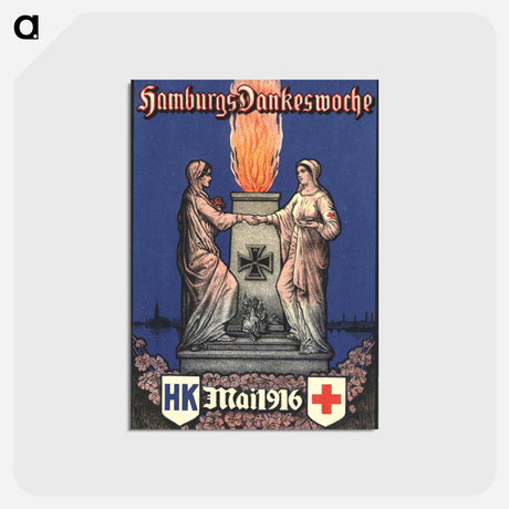 アートポストカード-Hamburgs Dankeswoche
 - 国立医学図書館 Postcard.