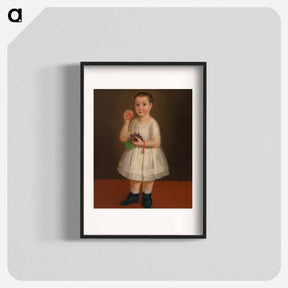 アートポスター-Child Holding Fruit
 - バーンズ・コレクション Poster.
