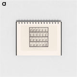 アートメモ帳-Man with Pickaxe
 - エドワード マイブリッジ Memo.