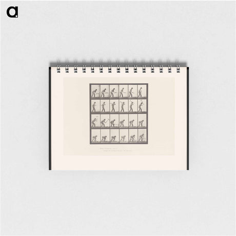 アートメモ帳-Man with Pickaxe
 - エドワード マイブリッジ Memo.