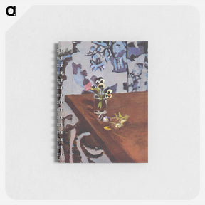 アートメモ帳-Pansies on a Table - アンリ マティス Memo.