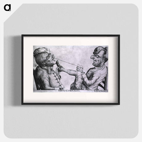 アートポスター-Dental Extraction by Cord
 - 国立医学図書館 Poster.
