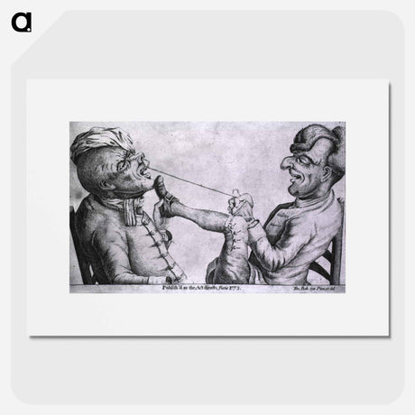 アートポスター-Dental Extraction by Cord
 - 国立医学図書館 Poster.