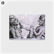アートポストカード-Dental Extraction by Cord
 - 国立医学図書館 Postcard.