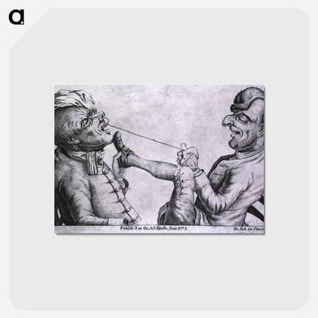 アートポストカード-Dental Extraction by Cord
 - 国立医学図書館 Postcard.