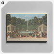 アートパネル-The Fountain of Domes at Versailles
 - イェール大学アートギャラリー Canvas.