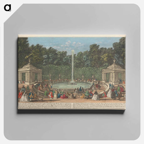 アートパネル-The Fountain of Domes at Versailles
 - イェール大学アートギャラリー Canvas.