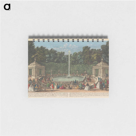 アートメモ帳-The Fountain of Domes at Versailles
 - イェール大学アートギャラリー Memo.