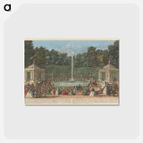 アートポストカード-The Fountain of Domes at Versailles
 - イェール大学アートギャラリー Postcard.