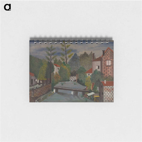 アートメモ帳-Canal and Houses
 - バーンズ・コレクション Memo.