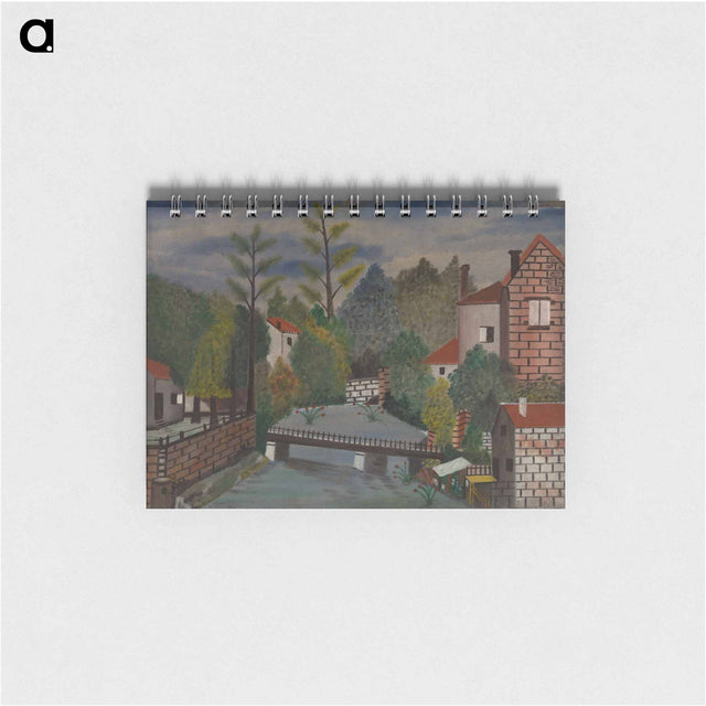 アートメモ帳-Canal and Houses
 - バーンズ・コレクション Memo.