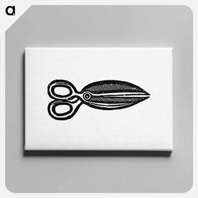 アートパネル-Scissors Illustration from Real Sailor-Songs
 - 大英図書館 Canvas.