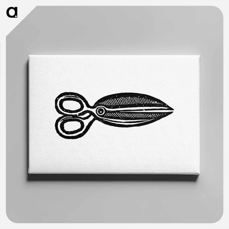 アートパネル-Scissors Illustration from Real Sailor-Songs
 - 大英図書館 Canvas.