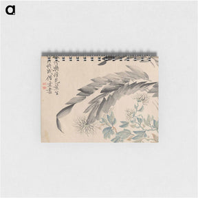 アートメモ帳-Banana Plant and Chrysanthemum
 - クリーブランド美術館 Memo.