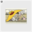 アートポストカード-The Merry Widow on Hospital Detail
 - 国立医学図書館 Postcard.